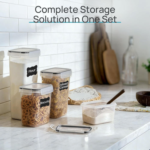 Airtight Pantry Canister Set (Set of 6)