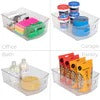 Clear Stackable Fridge Storage Bins (Set of 8)