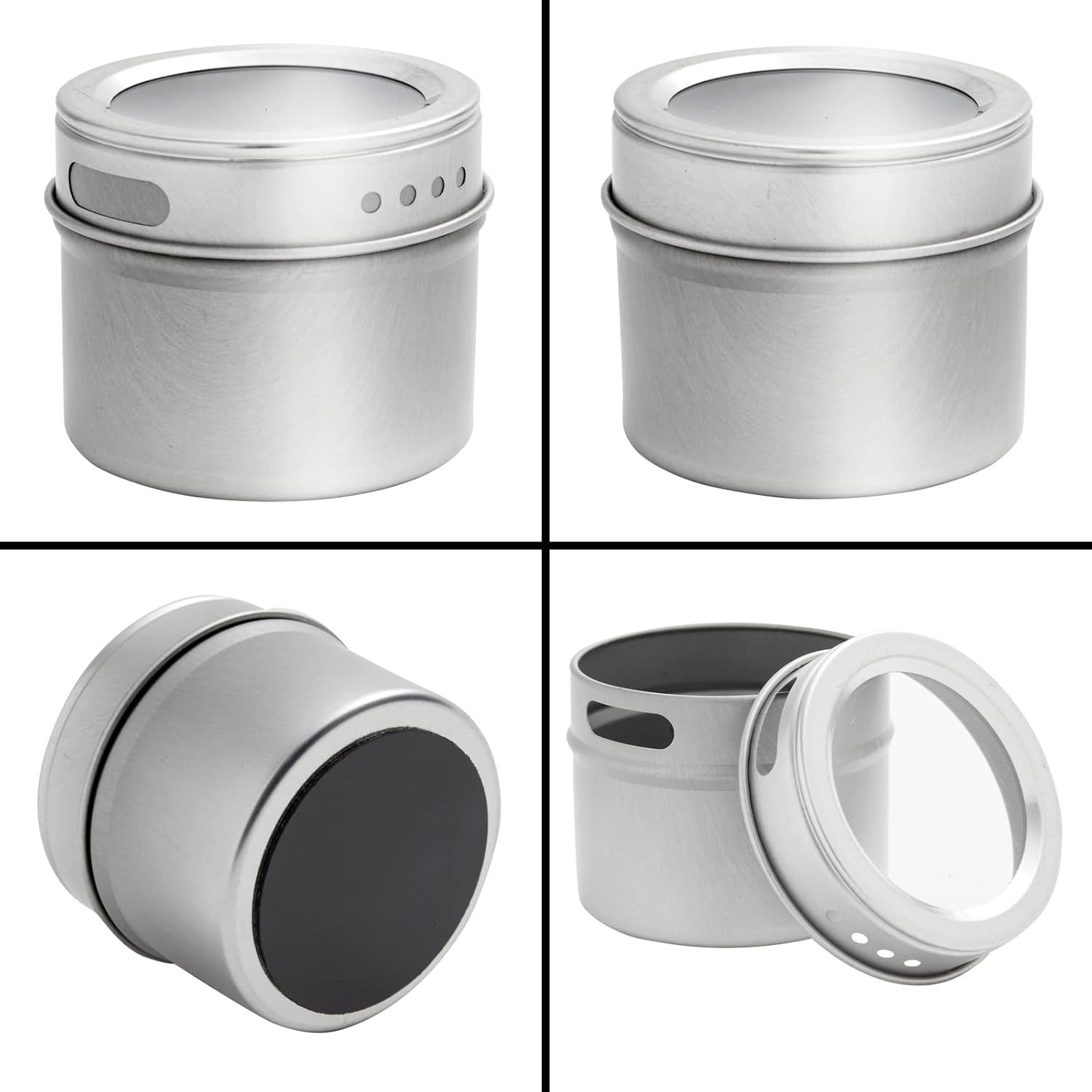 Magnetic Spice Tins (Set of 12)