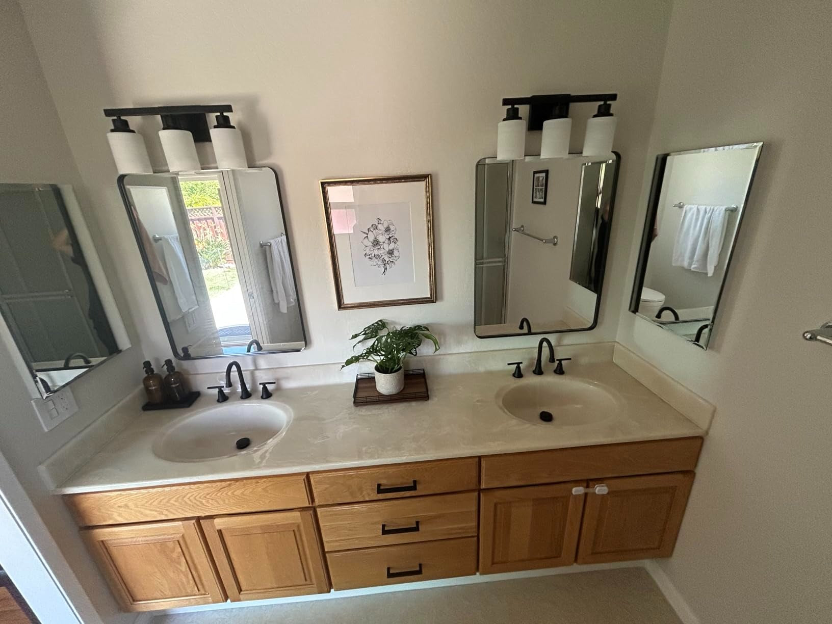 Bathroom Countertop Organizer Tray