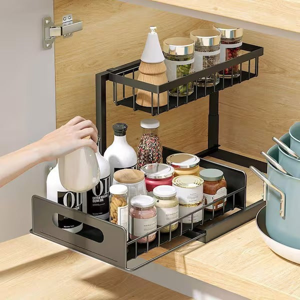 Kitchen Under-Sink Pull-Out Organizer